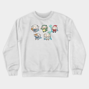 Smol Gawr Gura Crewneck Sweatshirt